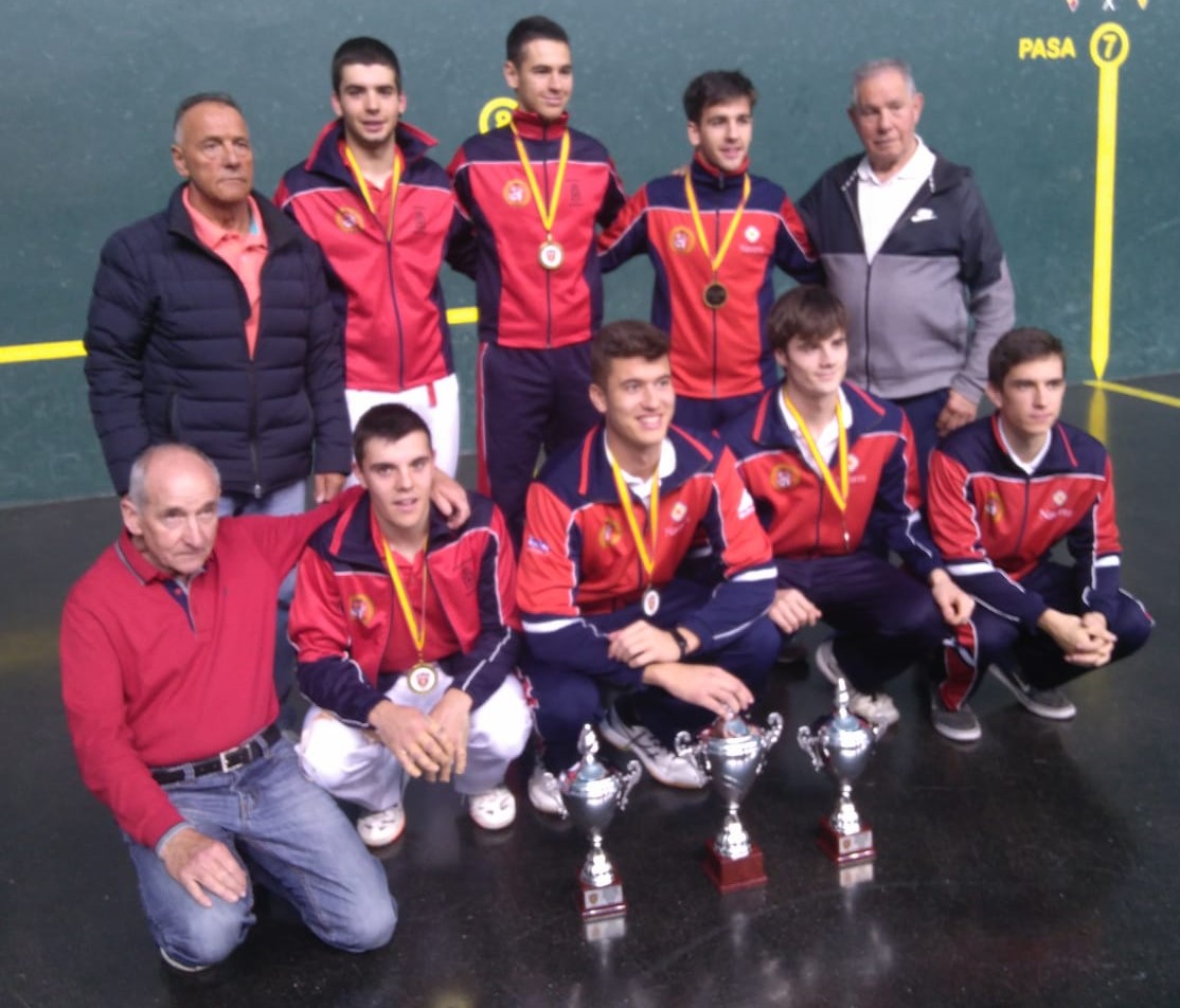 NAVARRA CAMPEONA ABSOLUTA DEL FEDERACIONES F36M SUB 22